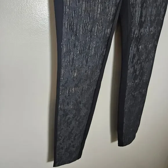 White House Black Market The Skinny Metallic Pants Sz 2 - Picture 5 of 13